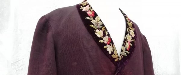 Conservation of the Manchester smoking jacket