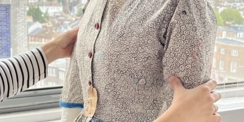 William Nicholson Painted Dress Bodice